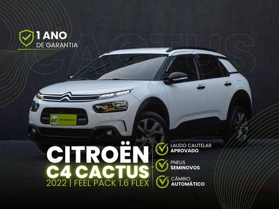 CITROËN C4 CACTUS 1.6 VTI 120 FLEX FEEL PACK EAT6 CITROËN C4 CACTUS 1.6 VTI 120 FLEX FEEL PACK EAT6